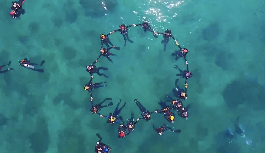 海南三亚：守护蔚蓝小岛的“潜水兵”